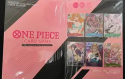 ONE PIECE Card Game Premium Collection Girls Edition Japanese Set of 6 Sealed - Image 3