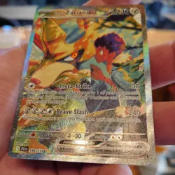 Pokemon Cards Hop's Zacian ex 186/159 Journey Together NM - Image 4