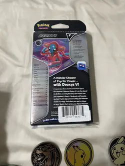 Pokemon Collector’s Lot - Tins, Coins, Cards, Figures - Love Ball Tin, Deoxys - Image 4