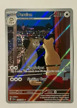 Pokemon English Persian 78/64 Illustration Rare Shrouded Fable PSA 10 Quality - Image 1