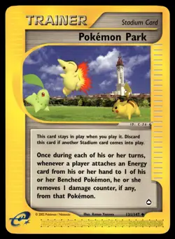 Pokemon Park #131/147 Aquapolis Pokemon Near Mint or Better - Image 1