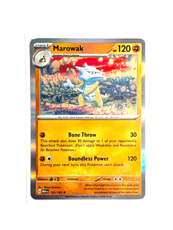 Marowak 105/165 Rare Holo POKEMON TCG S&V 151 MEW ENGLISH NM/M - Image 1