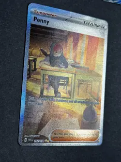 Penny 252/198 SIR Scarlet & Violet Pokemon TCG NM/MINT - Image 4