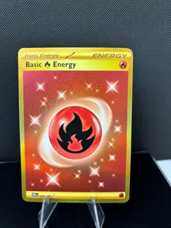 Pokemon Obsidian Flames Basic Fire Energy 230/197 Hyper Rare - Image 1