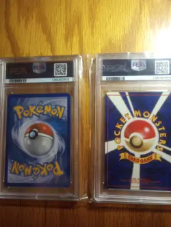 Pokemon Gengar LV.X Holo Platinum Arceus & Japanese Fossil PSA Graded Lot of 2 - Image 2