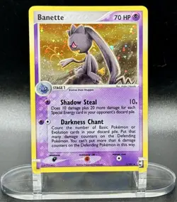Banette 1/101 Holo Pokemon EX Hidden Legends 2004 Vintage NM - Image 2