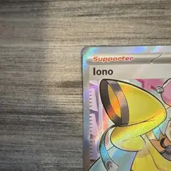 Iono Ultra Rare Pokemon Scarlet & Violet Paldea Evolved SV02 254/193 - Image 3