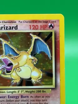 Charizard Base Set Unlimited Holo Rare 4/102 Pokemon TCG LP - Image 4