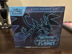 Pokemon Mega Evolution Phantasmal Flames Elite Trainer Box ETB New Sealed a - Image 1