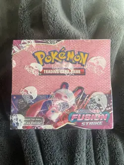 Pokemon TCG Fusion Strike Booster Box 36 Packs Sword & Shield New Factory Sealed - Image 1