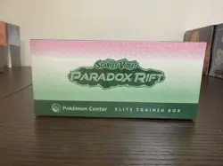 Pokemon TCG Scarlet & Violet Paradox Rift Elite Trainer Box Pokemon Center Iron… - Image 5