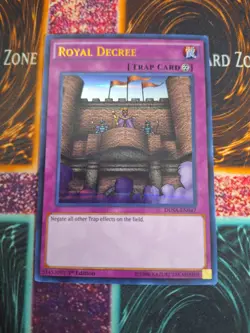 Yu-Gi-Oh! Royal Decree DUSA-EN047 Ultra Rare 1st Edition Near Mint - Image 1