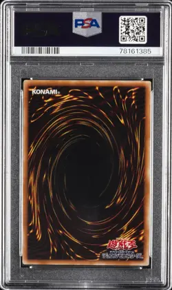 2002 YU-GI-OH! JPN CHAMP OF BLACK MAGIC ULTIMATE RARE #051 DARK PALADIN PSA 9 - Image 2