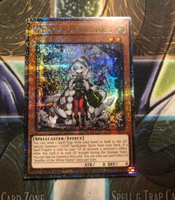 * ASTELLAR OF THE WHITE FOREST * QUARTER CENTURY SECRET RARE INFO-EN013 YUGIOH! - Image 1