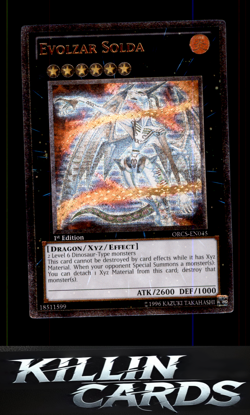 1st Edition Evolzar Solda (UTR) ORCS-EN045 Ultimate Rare Order of Chaos YuGiOh C - Image 1