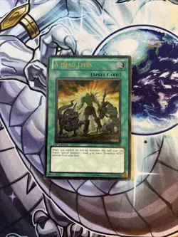 YuGiOh A Hero Lives GENF-EN098 1st Edition Ultimate Rare LP/VLP (WNU) - Image 1