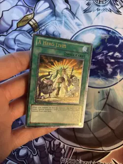 YuGiOh A Hero Lives GENF-EN098 1st Edition Ultimate Rare LP/VLP (WNU) - Image 2