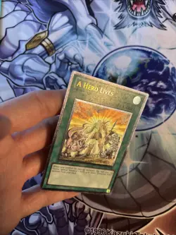 YuGiOh A Hero Lives GENF-EN098 1st Edition Ultimate Rare LP/VLP (WNU) - Image 5