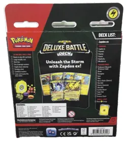 Pokemon Trading Cards - Deluxe Battle Deck - ZAPDOS EX (60-Card Deck, Deck Box+) - Image 2