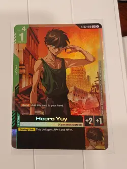 HEERO YUY - Gundam Card Game ST02-010 - C+ Starter Deck 02: Wings of Advance - Image 1