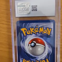 Gengar Fossil Holo Rare 1st Edition CGC 8 Pokemon TCG Card 1999 5/62 VERY CLEAN - Image 4
