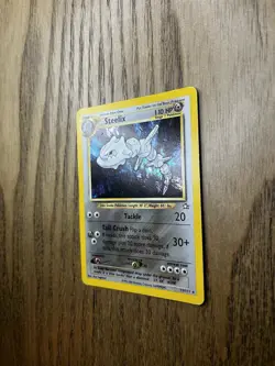 Pokemon Steelix Neo Genesis Holo Rare Unlimited Card 15/111 English LP/NM - Image 2