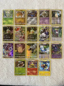 Lot Of 19 Pokemon TCG Holo / Reverse Holo Full Art Cards Sableye Xy92 Pikachu - Image 1