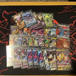 Pokemon TCG 30 V Card Lot - All Pictured Cards - NM - Image 1