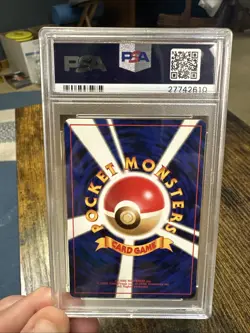 1998 Pokemon Japanese Gym Misty's Tears Trainer PSA 10 Banned Card - Image 2