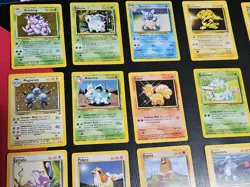 Vintage Pokemon 18 Card Lot- Holo Rare Base Set Jungle Set Base Set 2 - Image 1