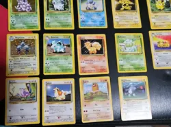 Vintage Pokemon 18 Card Lot- Holo Rare Base Set Jungle Set Base Set 2 - Image 2