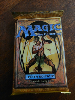 Magic the Gathering Fifth Edition 15 Card Booster Pack New SEALED - Image 1