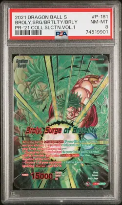 Broly, Srg/Brutality Dragon Ball Super Card Game Collector'S Selection Vol.1 P-1 - Image 1