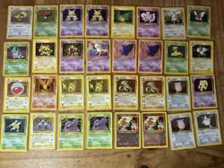 Pokemon TCG Vintage Mixed Lot first edition, Base Fossil Jungle Holo Cards - Image 1
