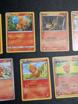 9x Torchic Lot 26 Cards Collection Set Deck Building TCG vintage and modern - Image 5
