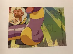 Pokemon 2000 Topps Series 3 Puzzle Card P06 of 6 - Pikachu - Charmander - Image 2