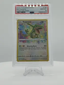 Pokemon TCG Rayquaza Vivid Voltage PSA 10 Gem Mint Card 138/185 - Image 1