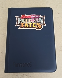 POKEMON Paldean Fates Complete Base Set w/ Reverse Holo + Binder - 181 Cards - Image 1