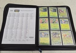 POKEMON Paldean Fates Complete Base Set w/ Reverse Holo + Binder - 181 Cards - Image 2
