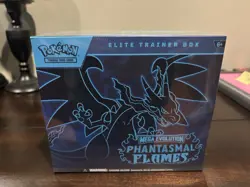 Pokemon Mega Evolution Phantasmal Flames Elite Trainer Box ETB New Sealed b - Image 1