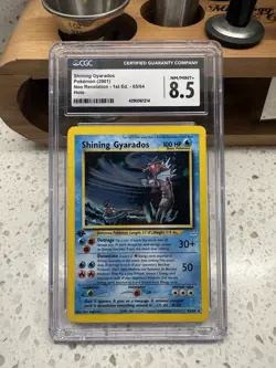 2001 POKEMON NEO REVELATION 1ST EDITION SHINING GYARADOS 65/64 HOLO FOIL CGC 8.5 - Image 1