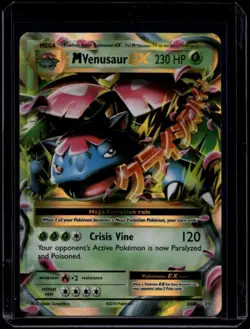 Pokemon TCG M Venusaur EX 2/108 XY Evolutions NM - Image 1