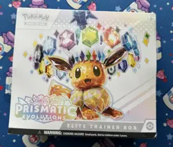 Pokemon TCG Scarlet & Violet Prismatic Evolutions Elite Trainer Box SEALED - Image 1