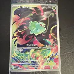 Pokemon Bulbasaur Mega Evolution Holo Promo Pack Sealed English TCG 2025 - Image 1