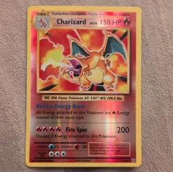 Pokemon Charizard Reverse Holo Rare Evolutions 11/108 2016 Stage 2 150 HP - Image 1