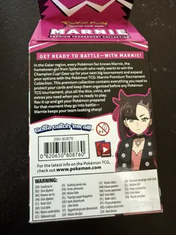 POKEMON TCG Marnie Premium Tournament Collection Box Factory Sealed 2021 RARE 820650808760 - Image 2
