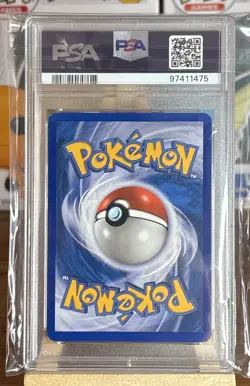 Pokemon 2005 Goldeen 61/107 EX Deoxys Reverse Holo STAMPED PSA 7 - Image 2