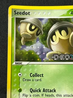 Pokemon TCG 2005 Seedot 71/107 EX Deoxys Reverse Holo STAMPED Mint NM+ - Image 4