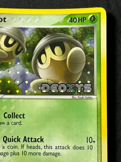 Pokemon TCG 2005 Seedot 71/107 EX Deoxys Reverse Holo STAMPED Mint NM+ - Image 5
