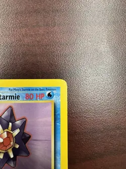Mistys Starmie 1st Edition Stamp 56/132 Pokemon 2000 Gym Heroes Vintage WOTC LP+ - Image 4